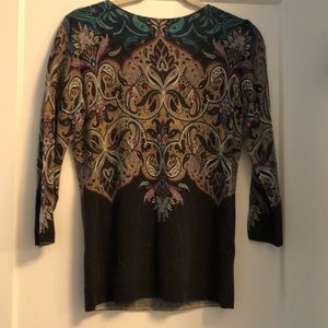 Talbots Cashmere Sweater 3/4 sleeve sweater